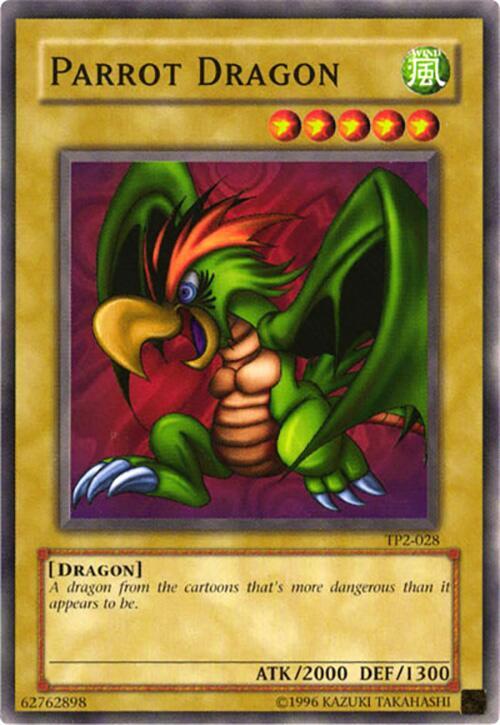 Parrot Dragon TP2-028 card from Tournament Pack 2