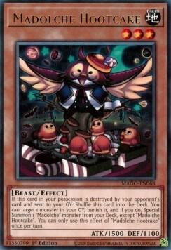 Madolche Hootcake MAGO-EN068 card from Maximum Gold