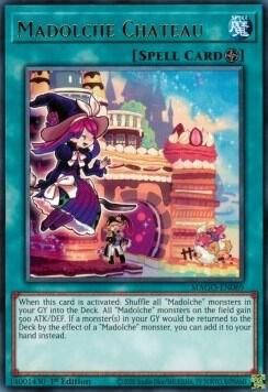 Madolche Chateau MAGO-EN069 card from Maximum Gold