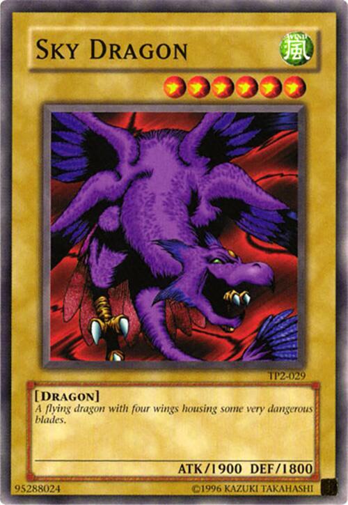 Sky Dragon TP2-029 card from Tournament Pack 2