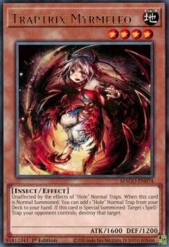 Traptrix Myrmeleo MAGO-EN074 card from Maximum Gold