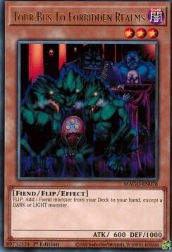 Tour Bus To Forbidden Realms MAGO-EN078 card from Maximum Gold