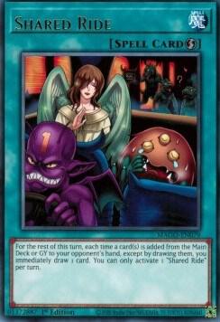 Shared Ride MAGO-EN079 card from Maximum Gold