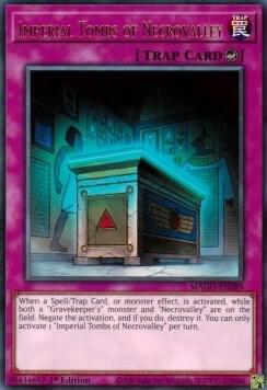 Imperial Tombs of Necrovalley MAGO-EN089 card from Maximum Gold