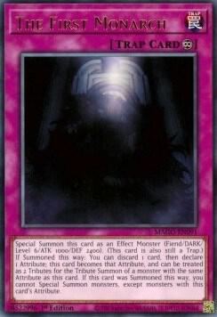 The First Monarch MAGO-EN091 card from Maximum Gold