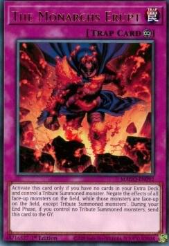 The Monarchs Erupt MAGO-EN092 card from Maximum Gold