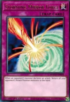 Storming Mirror Force MAGO-EN096 card from Maximum Gold