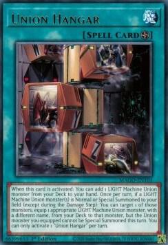 Union Hangar MAGO-EN103 card from Maximum Gold