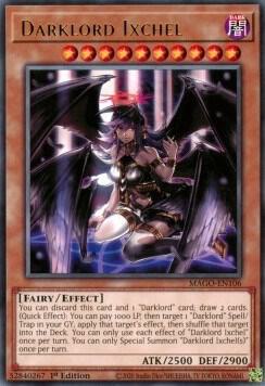 Darklord Ixchel MAGO-EN106 card from Maximum Gold