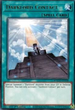 Darklord Contact MAGO-EN108 card from Maximum Gold