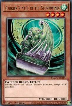 Barrier Statue of the Stormwinds MAGO-EN114 card from Maximum Gold