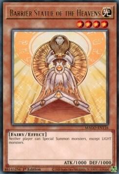 Barrier Statue of the Heavens MAGO-EN116 card from Maximum Gold