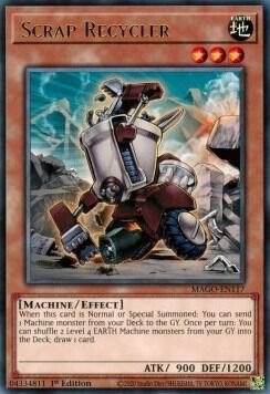 Scrap Recycler MAGO-EN117 card from Maximum Gold