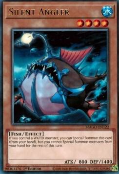 Silent Angler MAGO-EN122 card from Maximum Gold