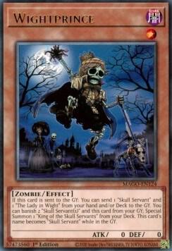 Wightprince MAGO-EN124 card from Maximum Gold