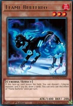 Flame Bufferlo MAGO-EN127 card from Maximum Gold