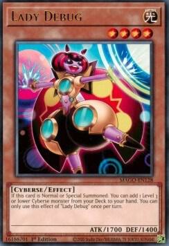 Lady Debug MAGO-EN128 card from Maximum Gold