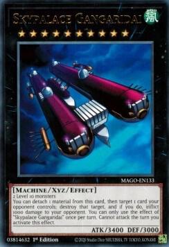 Skypalace Gangaridai MAGO-EN133 card from Maximum Gold