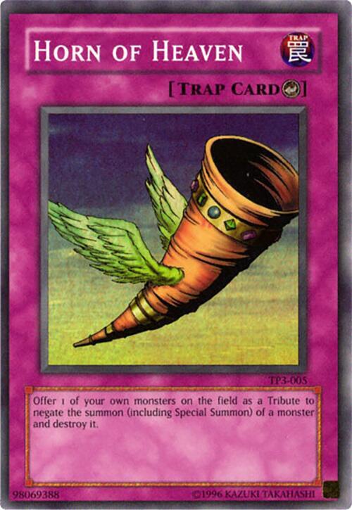 Horn of Heaven TP3-005 card from Tournament Pack 3