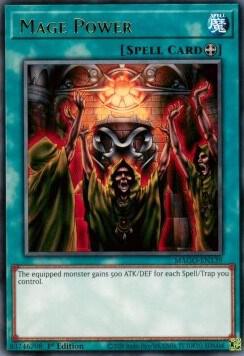 Mage Power MAGO-EN139 card from Maximum Gold