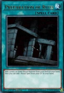 Preparation of Rites MAGO-EN144 card from Maximum Gold