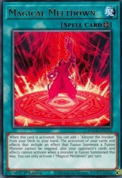 Magical Meltdown MAGO-EN152 card from Maximum Gold