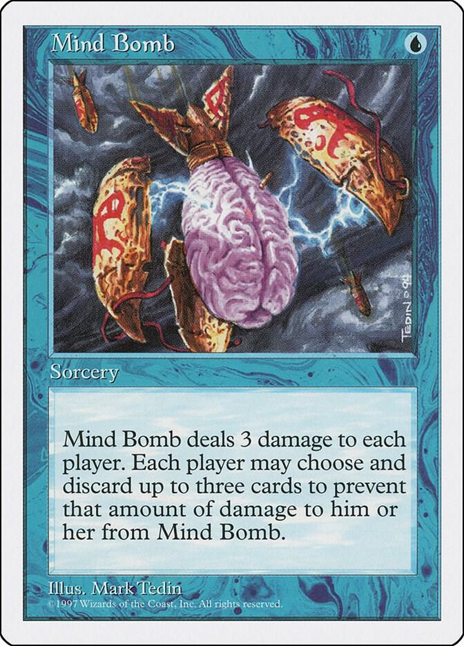 Mind Bomb card from Fifth Edition