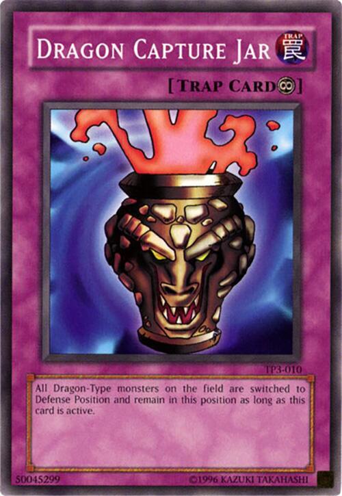 Dragon Capture Jar TP3-010 card from Tournament Pack 3
