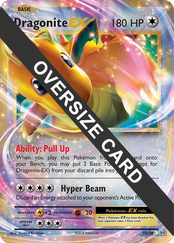 Dragonite EX - 72/108 072/108 card from Jumbo Cards