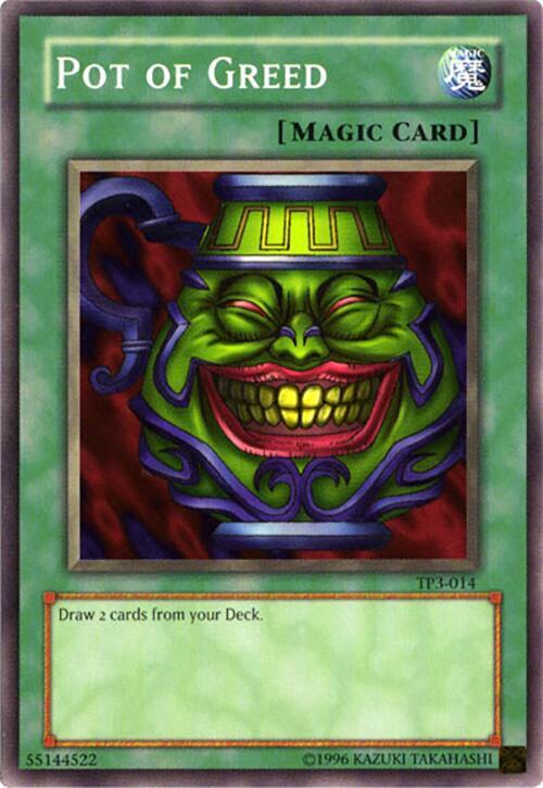 Pot of Greed TP3-014 card from Tournament Pack 3