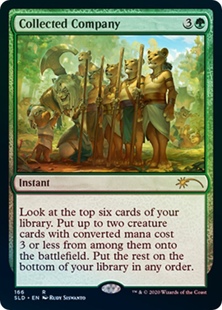 Collected Company 166 card from Secret Lair Drop Series