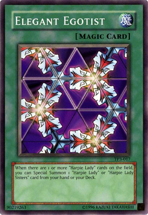 Elegant Egotist TP3-017 card from Tournament Pack 3