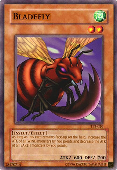 Bladefly TP3-020 card from Tournament Pack 3