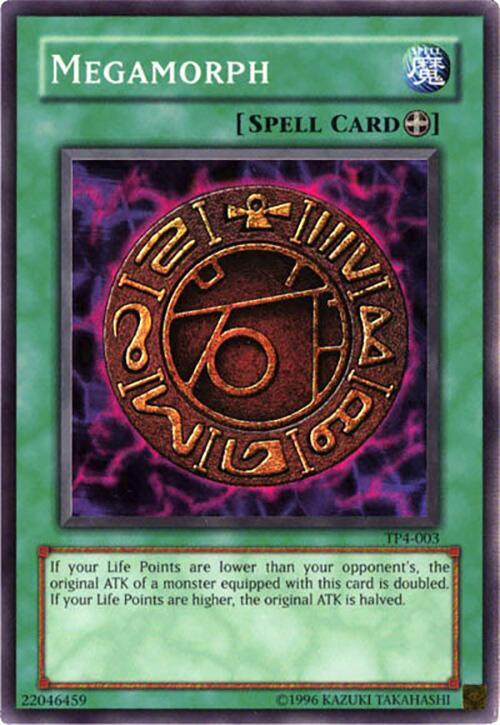 Megamorph TP4-003 card from Tournament Pack 4
