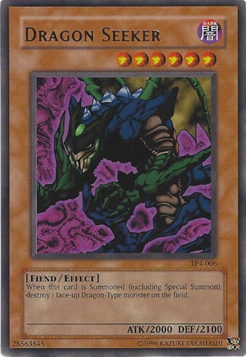 Dragon Seeker TP4-006 card from Tournament Pack 4