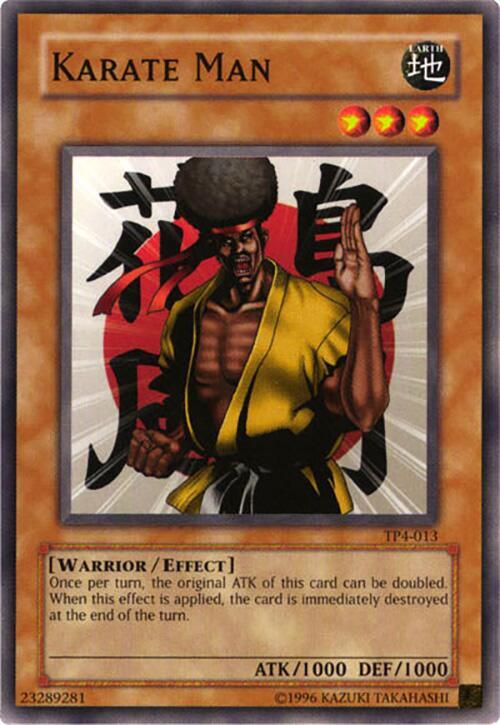 Karate Man TP4-013 card from Tournament Pack 4