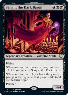 Sengir, the Dark Baron (Alternate Art) 722 card from Prerelease Cards
