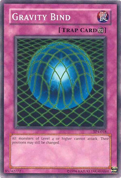 Gravity Bind TP4-018 card from Tournament Pack 4