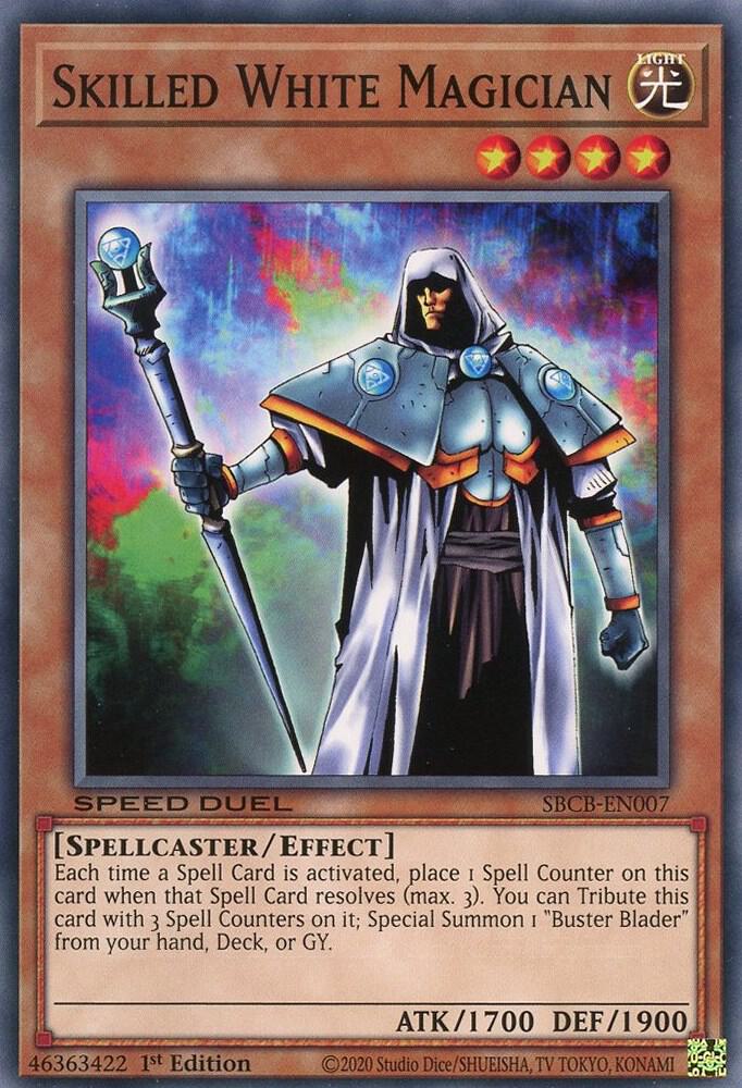 Skilled White Magician SBCB-EN007 card from Speed Duel: Battle City Box