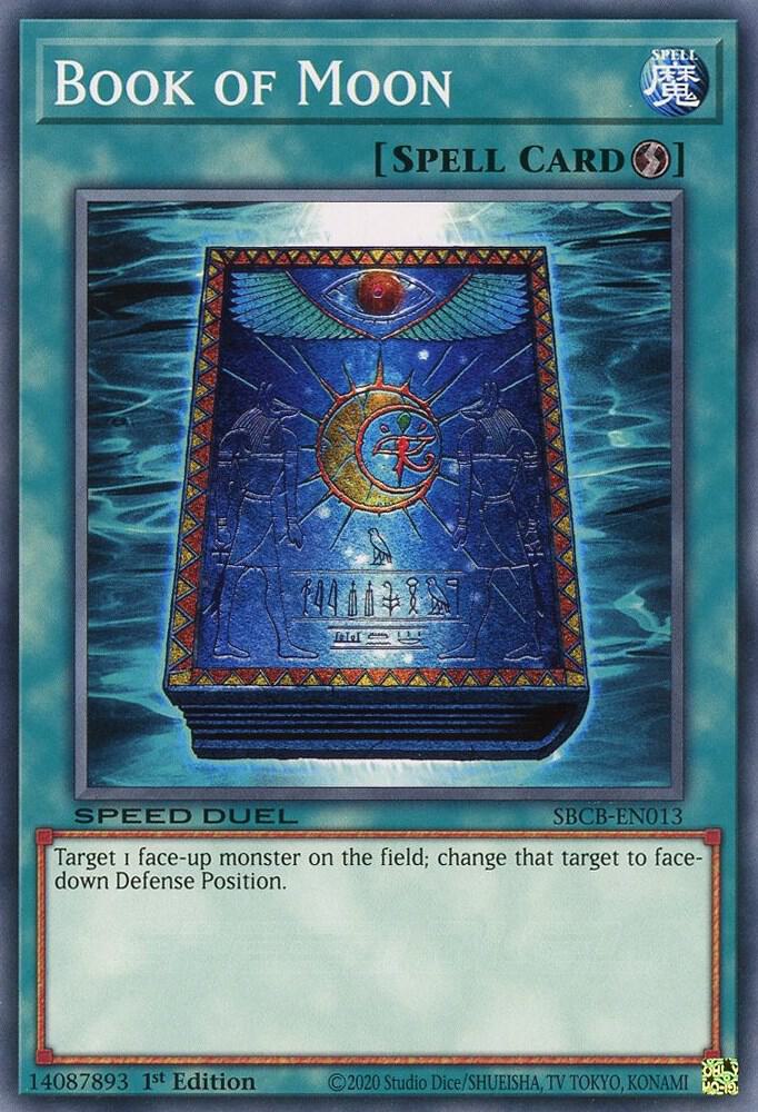 Book of Moon SBCB-EN013 card from Speed Duel: Battle City Box