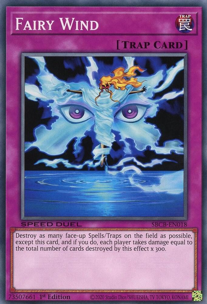 Fairy Wind SBCB-EN018 card from Speed Duel: Battle City Box