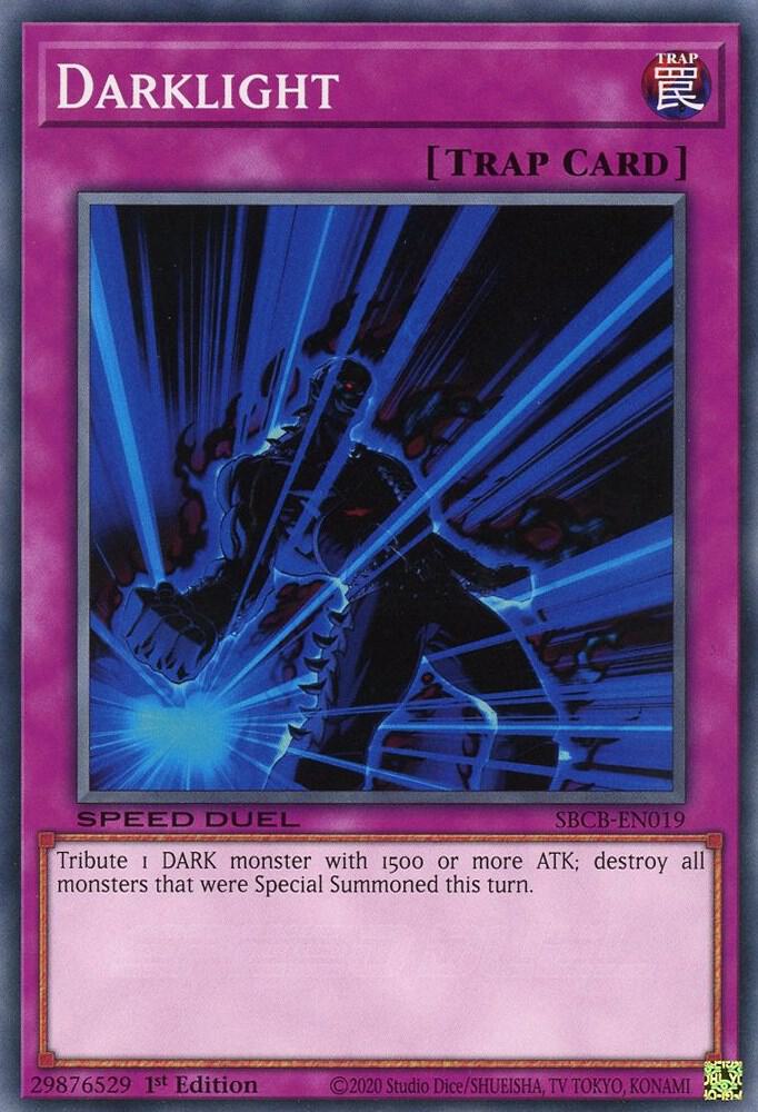 Darklight SBCB-EN019 card from Speed Duel: Battle City Box