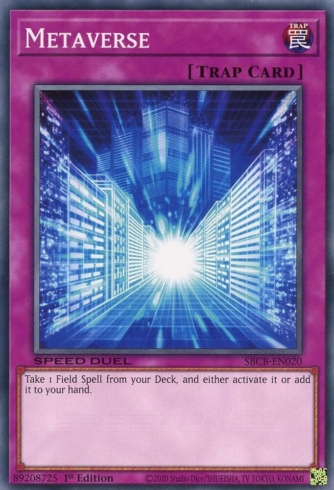 Metaverse SBCB-EN020 card from Speed Duel: Battle City Box