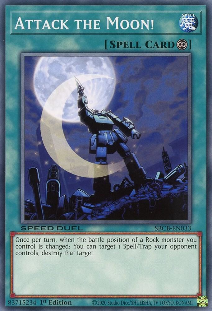 Attack the Moon! SBCB-EN033 card from Speed Duel: Battle City Box