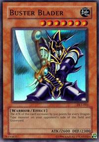 Buster Blader DL1-002 card from Duelist League Promo