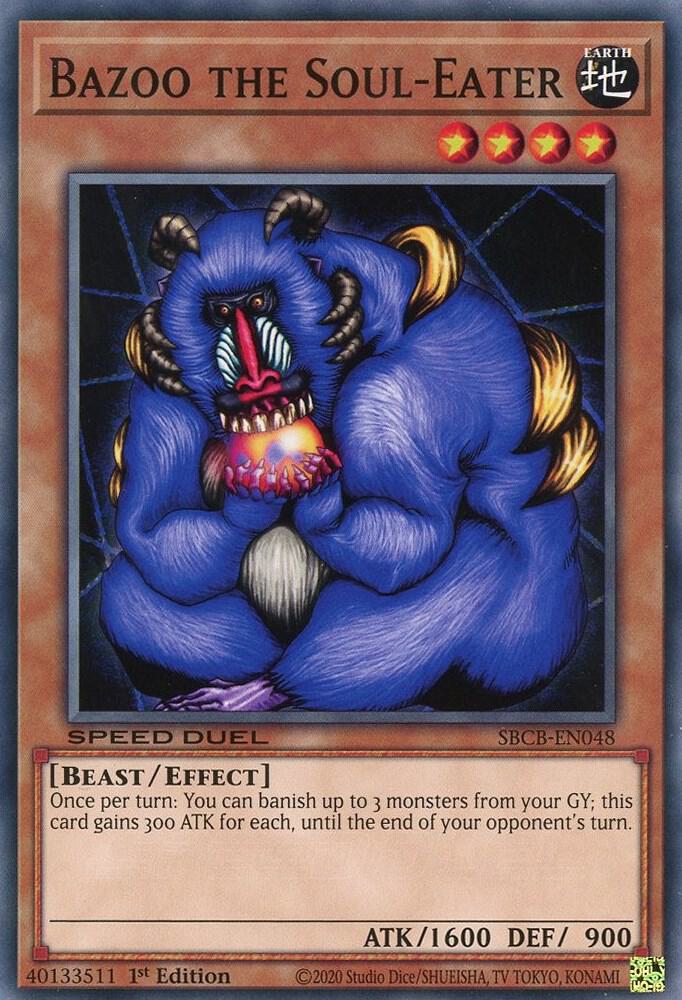 Bazoo the Soul-Eater SBCB-EN048 card from Speed Duel: Battle City Box