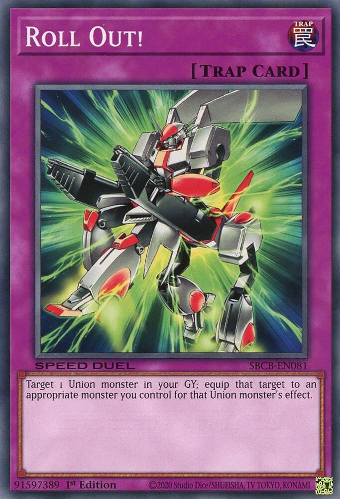 Roll Out! SBCB-EN081 card from Speed Duel: Battle City Box