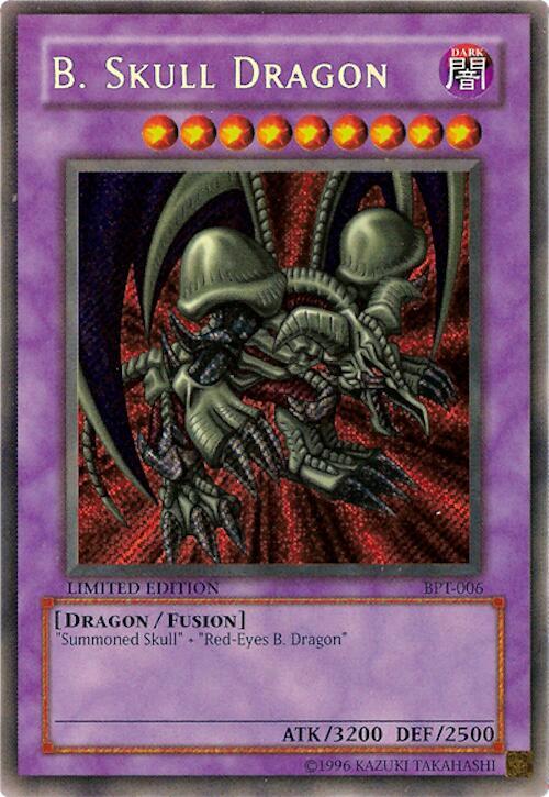 B. Skull Dragon BPT-006 card from 2002 Collectors Tin