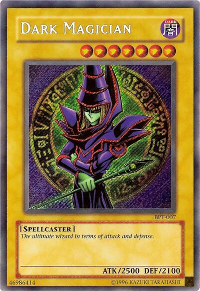 Dark Magician BPT-007 card from 2003 Collectors Tin