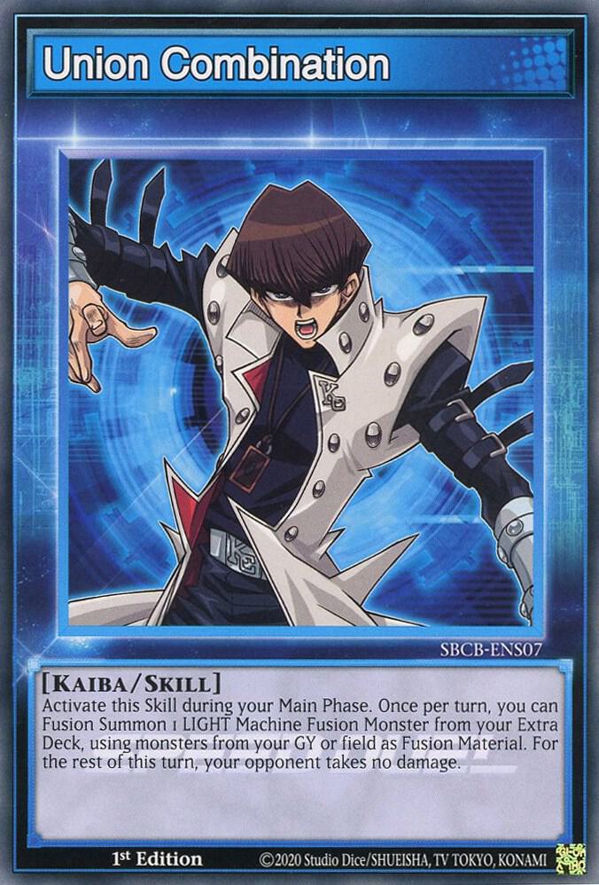 Union Combination SBCB-ENS07 card from Speed Duel: Battle City Box